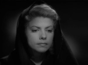 Rumbera Violeta (Ninón Sevilla) struggles with career and parenthood when she takes responsibility for another woman's child in Emilio Fernández’s Victimas del pecado (Victims of Sin, 1951)