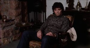 Alive or dead, Hugh Dabernon (Michael Petrovich) displays the same kind of energy in Fred Burnley’s Neither the Sea Nor the Sand (1972)