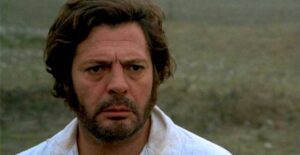 Marcello Mastroianni as a failed revolutionary in the Taviani Brother's Allonsanfàn (1974)