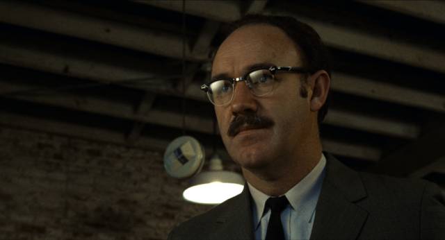 Harry Caul (Gene Hackman) carefully guards his own secrets while exposing others' in Francis Ford Coppola's The Conversation (1974)
