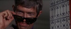 Dr. Sidney Schaeffer (James Coburn) starts out as the essence of cool in Theodore J. Flicker's The President's Analyst (1967)