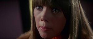 Dr Sidney Schaeffer (James Coburn)'s fiancee Nan Butler (Joan Delaney) isn't pleased with his new job in Theodore J. Flicker’s The President’s Analyst (1967)