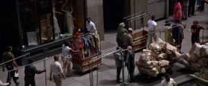 There's no safety on a crowded street in Theodore J. Flicker's The President's Analyst (1967)