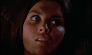 Gypsy girl Carla (Caroline Munro) becomes willing vampire bait in Brian Clemens' Captain Kronos: Vampire Hunter (1974)
