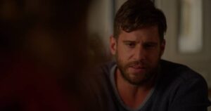 Ron Levonde (Dan Ewing)'s religious beliefs offer only one solution for his wife's problems in Nick Kozakis’ Godless: The Eastfield Exorcism (2023)