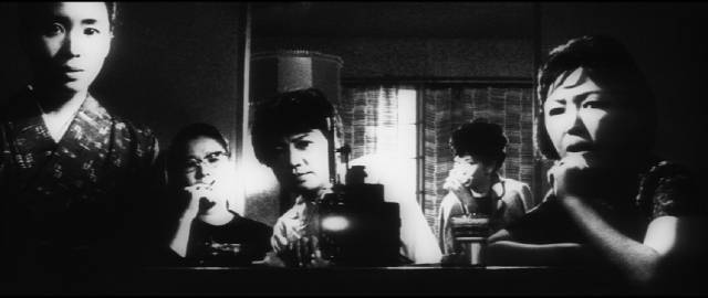 The bored women amuse themselves by watching porn before committing a callous sexual assault in Tai Katô’s I, the Executioner (1968)