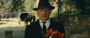 Cesar Soubeyran (Yves Montand) realizes he's lost everything in Claude Berri's Manon des Sources (1986)