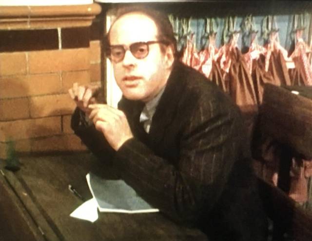 Clive Swift clings to childhood pain and humiliation in The Frighteners: "The Classroom" (Graham Evans, 1973)