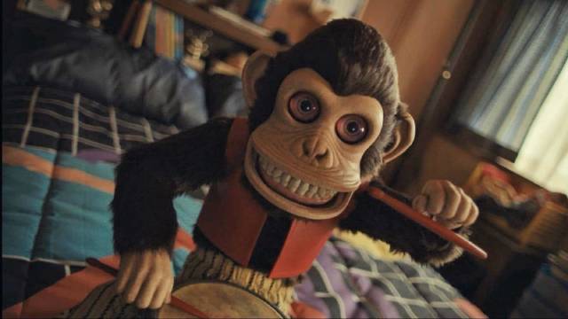 The cheerfully creepy toy in Osgood Perkins' The Monkey (2025)