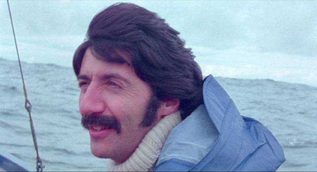 It's unclear whether the death of the insufferably self-assured Geoffrey (Tom Conti) is an accident in Simon Perry's Eclipse (1977)