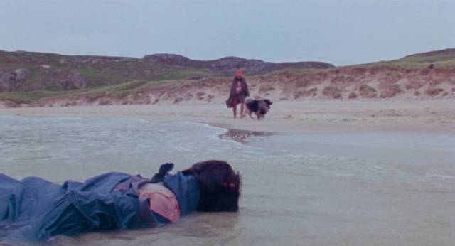 A grisly discovery on the beach in Simon Perry's Eclipse (1977)