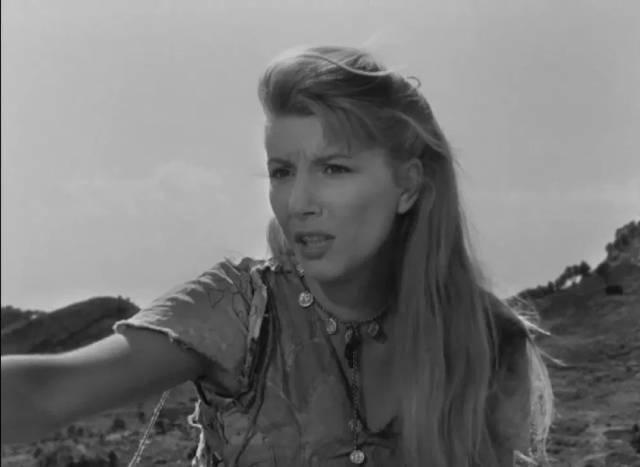 Manon (Jacqueline Pagnol) stirs the conscience of a community in Marcel Pagnol's Manon des Sources (1952)