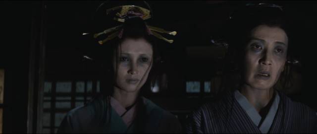 The ghost of a courtesan falls in love with a samurai in Satsuo Yamamoto's The Bride from Hades (1968)