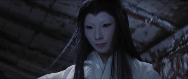 A murderous spirit falls for a woodcutter and becomes human for a while in Tokuzo Tanaka’s The Snow Woman (1968)
