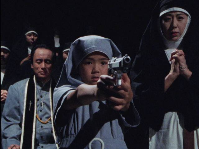 A religious cult grooms children to be assassins in Masaru Konuma's XX: Beautiful Hunter (1994)