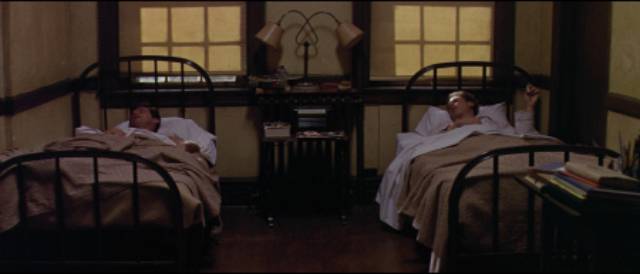College friends Jonathan (Jack Nicholson) and Sandy (Art Garfunkel) discuss sex in Mike Nichols' Carnal Knowledge (1971)