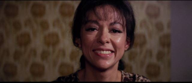 Prostitute Louise (Rita Moreno) acts out Jonathan (Jack Nicholson)'s scripted fantasy trying to coax him into an erection in Mike Nichols' Carnal Knowledge (1971)