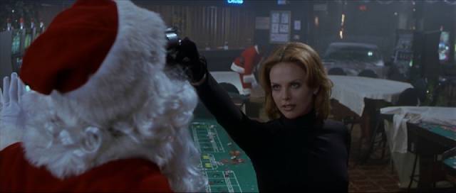 Charlize Theron joins a Christmas casino heist in John Frankenheimer's Reindeer Games (2000)