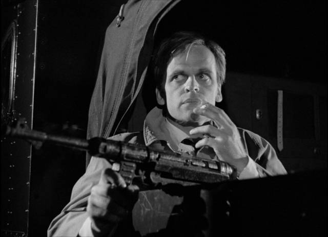 Ubiquitous Krimi villain Klaus Kinski shows up as a police inspector in Paul May's Scotland Yard Hunts Dr. Mabuse (1963)