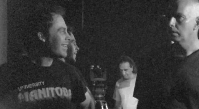 Gary (Mike Maryniuk) appropriates another filmmaker's ideas in Greg Hanec's Think at Night (2024)