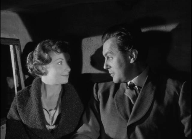 Gerald Croft (Brian Worth) propositions Eva Smith (Jane Wenham) at a particularly vulnerable moment in Guy Hamilton’s An Inspector Calls (1954)