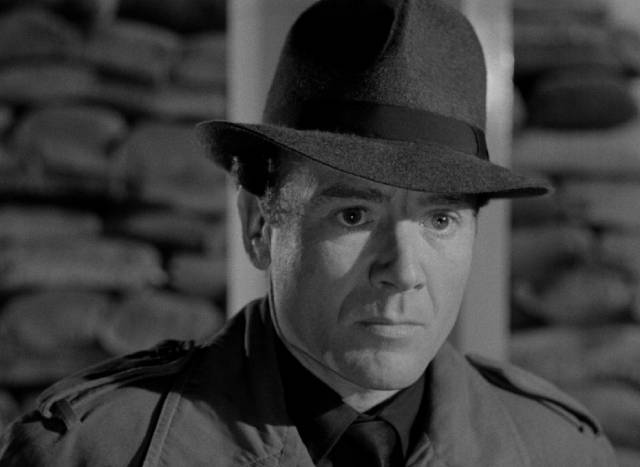 IRA man Terence Sullivan (John Mills) turns pacifist in Basil Dearden's The Gentle Gunman (1952)